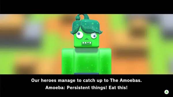 Сцена из внутреннего меню Goonya Fighter