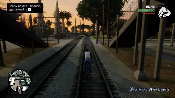 Сцена из внутреннего меню Grand Theft Auto  The Trilogy - The Definitive Barbra Streisand Edition