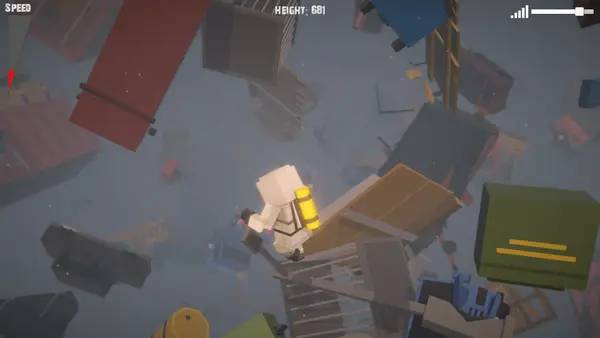 Сцена из внутреннего меню Gravitational Phenomenon