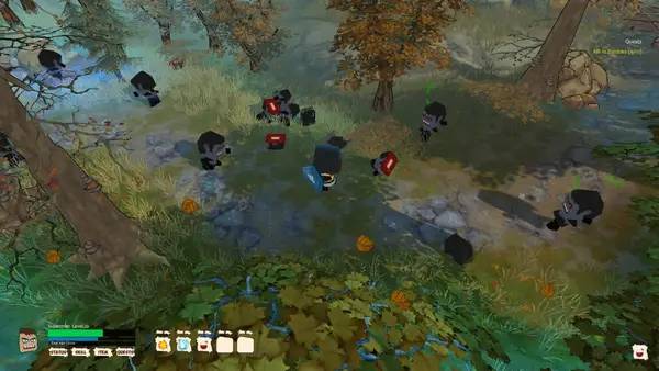 Сцена из внутреннего меню Grindzones