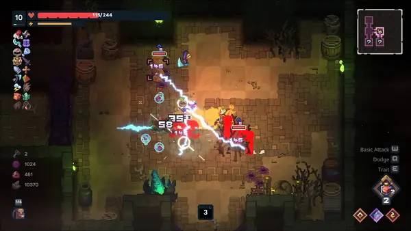 Сцена из внутреннего меню Guidus Zero