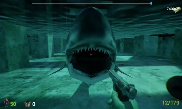 Сцена из внутреннего меню Gulman 4 Still alive