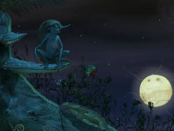 Сцена из внутреннего меню Gumboy - Crazy Adventures