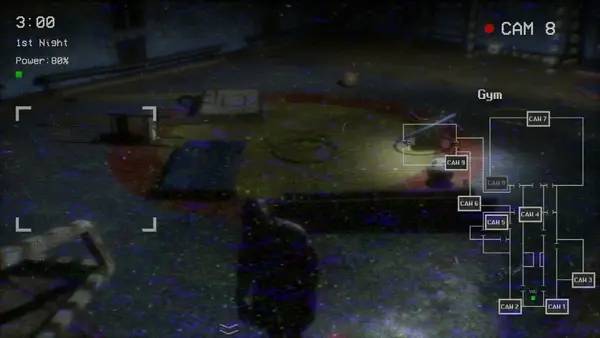 Сцена из внутреннего меню Gym Nights