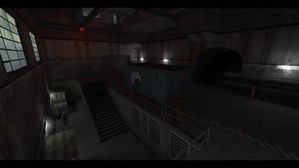 Сцена из внутреннего меню Half-Life Crossfire