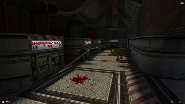 Сцена из внутреннего меню Half-Life Echoes