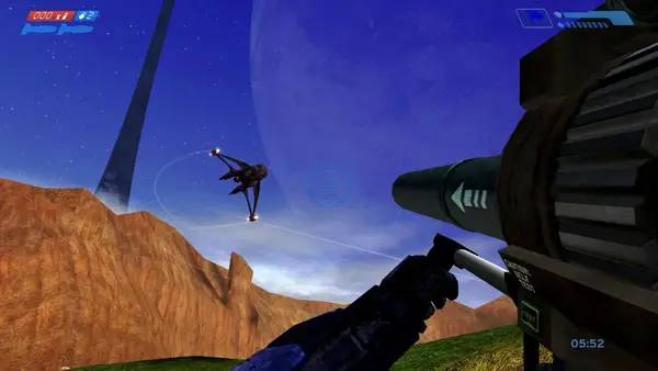Сцена из внутреннего меню Halo Combat Evolved Anniversary