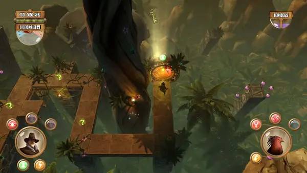 Сцена из внутреннего меню Hamilton's Great Adventure