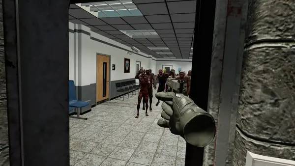 Сцена из внутреннего меню Hard Night VR