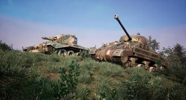 Сцена из внутреннего меню Headquarters World War II