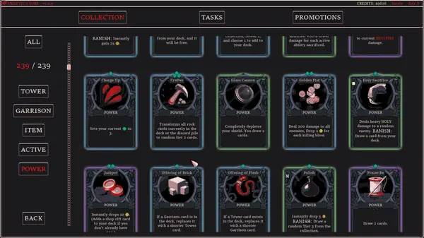 Сцена из внутреннего меню Heretic's Fork