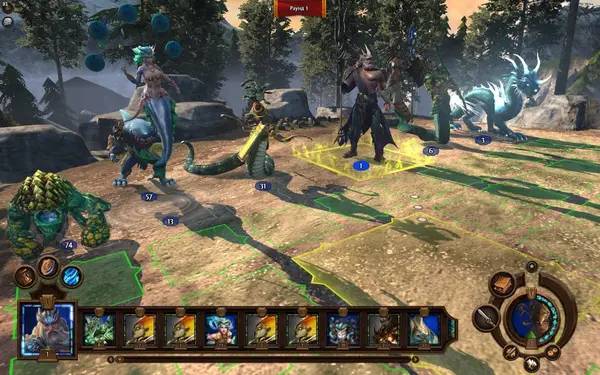Сцена из внутреннего меню Heroes of Might and Magic 7.5  Ultimate Edition