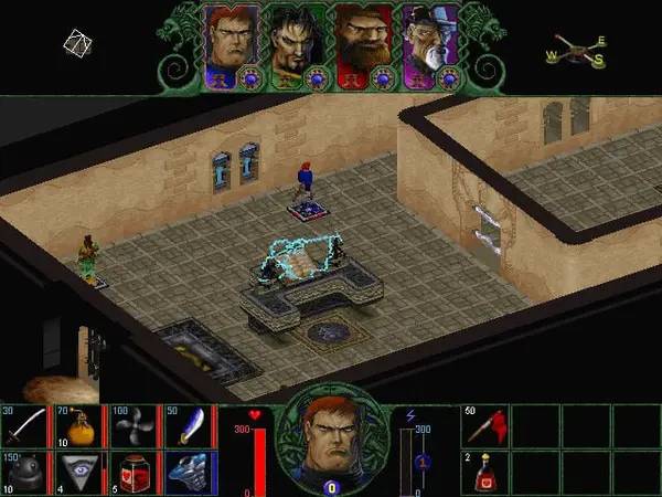 Сцена из внутреннего меню Hexplore