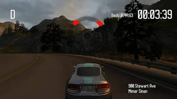 Сцена из внутреннего меню HoloSprint