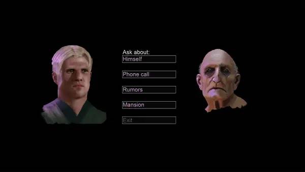 Сцена из внутреннего меню Horns of Fear