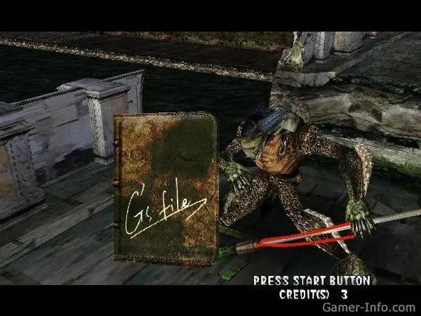 Сцена из внутреннего меню House of the dead 2