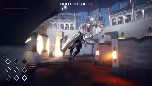 Сцена из внутреннего меню HyperBlade