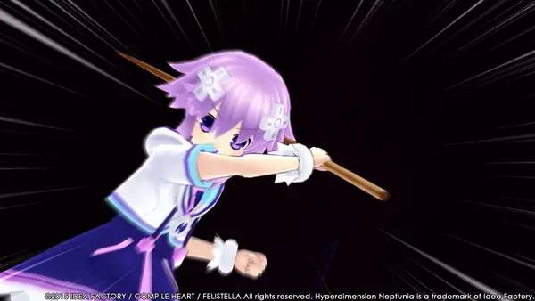 Сцена из внутреннего меню Hyperdimension Neptunia Re;Birth3 V Generation