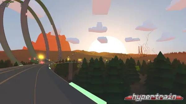 Сцена из внутреннего меню Hypertrain