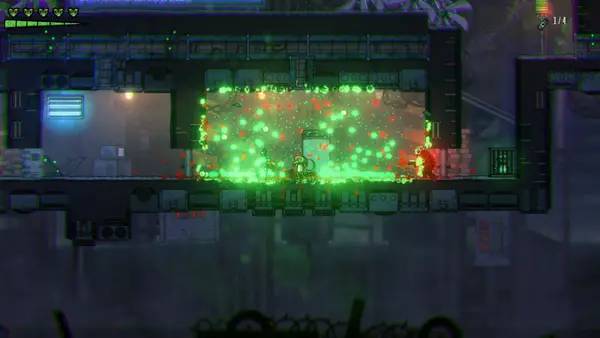 Сцена из внутреннего меню I am Reptile