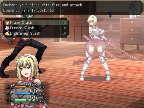 Сцена из внутреннего меню Ideology in Friction