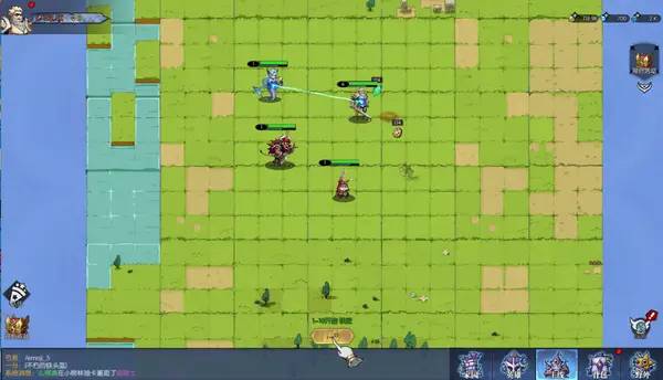 Сцена из внутреннего меню IDLE HEROS