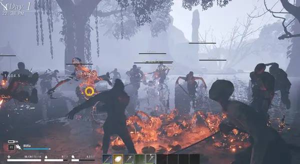 Сцена из внутреннего меню IfSunSets