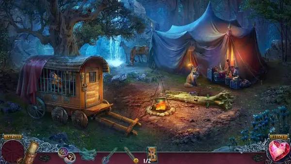 Сцена из внутреннего меню Immortal Love Stone Beauty Collector's Edition
