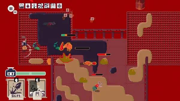 Сцена из внутреннего меню InKing