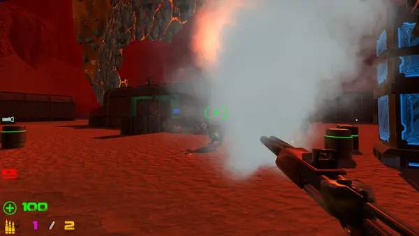 Сцена из внутреннего меню Iron Sun