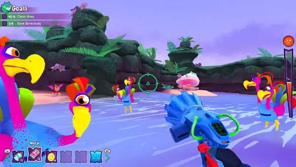 Сцена из внутреннего меню Island Saver - Fantasy Island