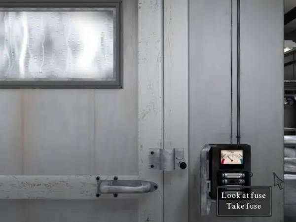 Сцена из внутреннего меню John Saul's Blackstone Chronicles An Adventure in Terror