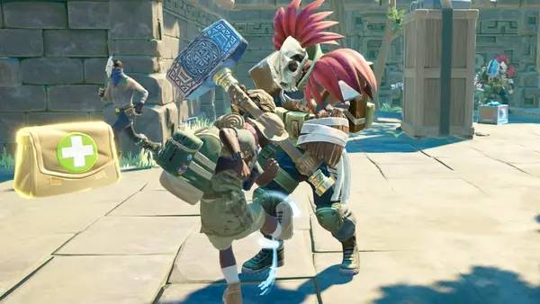 Сцена из внутреннего меню Jumanji The Video Game