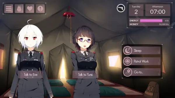 Сцена из внутреннего меню Just Deserts