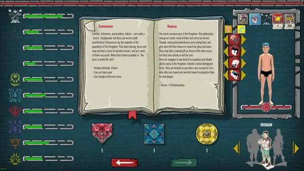 Сцена из внутреннего меню Just One Line