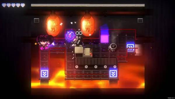 Сцена из внутреннего меню Keen One Girl Army