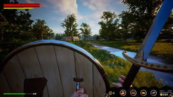 Сцена из внутреннего меню Kingdom Of Peace