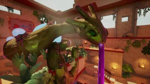 Сцена из внутреннего меню La Rana