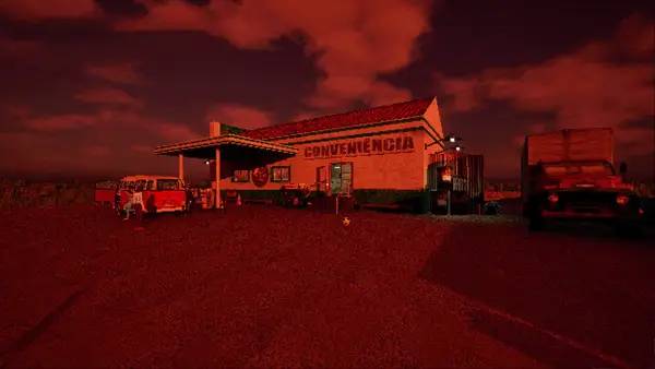 Сцена из внутреннего меню Laser Tag Massacre