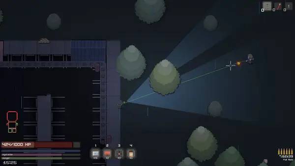 Сцена из внутреннего меню Last Group Out