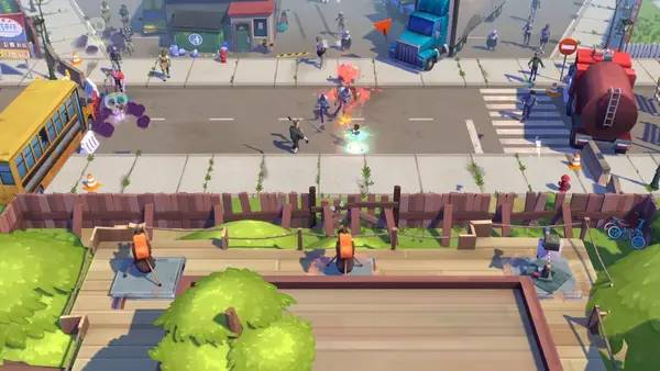 Сцена из внутреннего меню Last Kids on Earth and the Staff of Doom