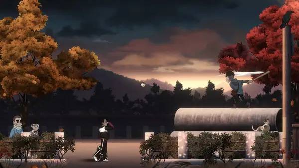 Сцена из внутреннего меню Last Time I Saw You