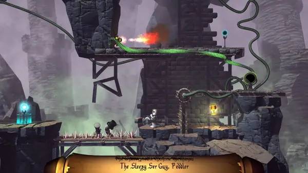 Сцена из внутреннего меню Life Goes On Done to Death