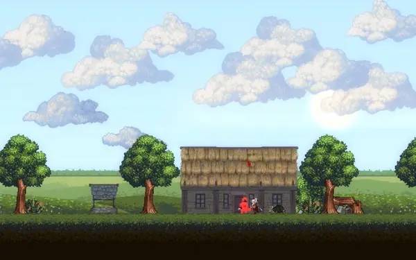 Сцена из внутреннего меню Life is Hard