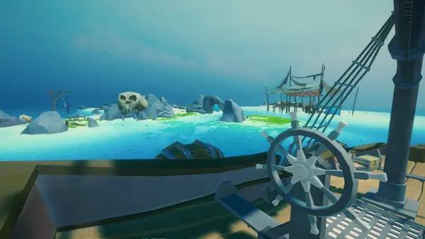 Сцена из внутреннего меню Lighthouse Keeper (2023)