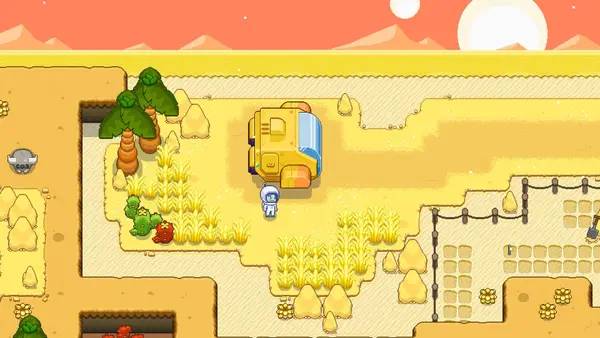 Сцена из внутреннего меню Little-Known Galaxy