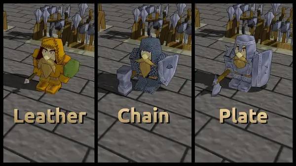 Сцена из внутреннего меню Lord of Dwarves