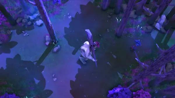 Сцена из внутреннего меню Lost God