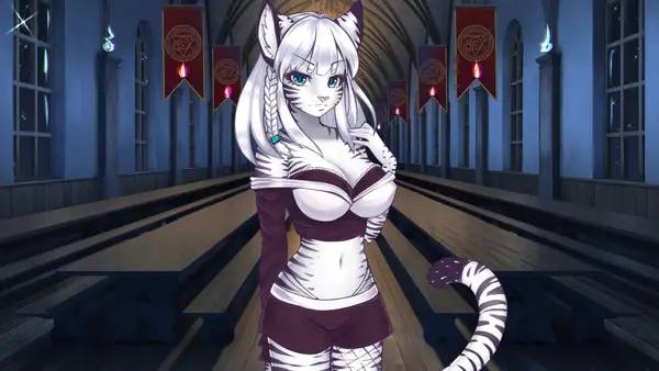 Сцена из внутреннего меню Lovely Overseer - Dating Sim