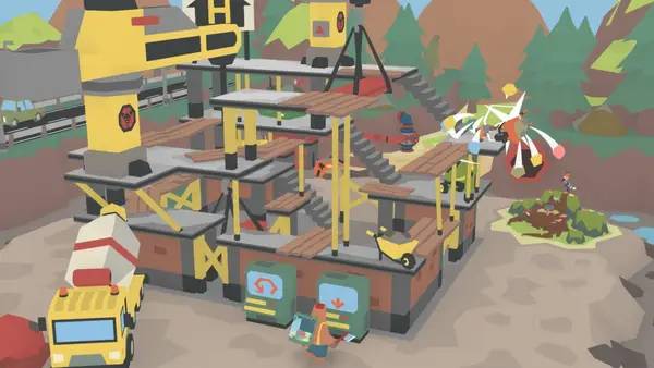 Сцена из внутреннего меню LumbearJack